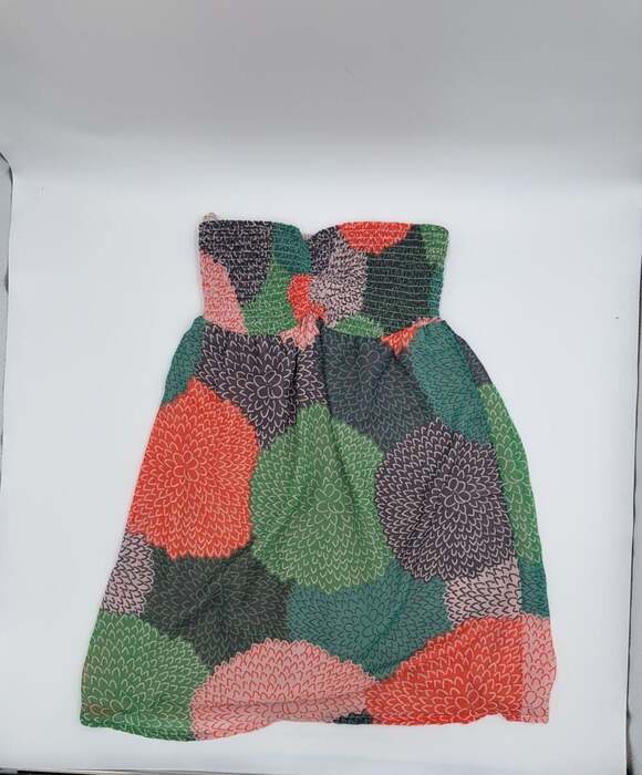 Roxy Dresses & Skirts - Roxy Floral Print Strapless Smocked Dress Size L